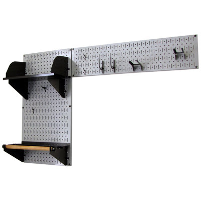 Organisateur de panneau perforé pour outils de jardin