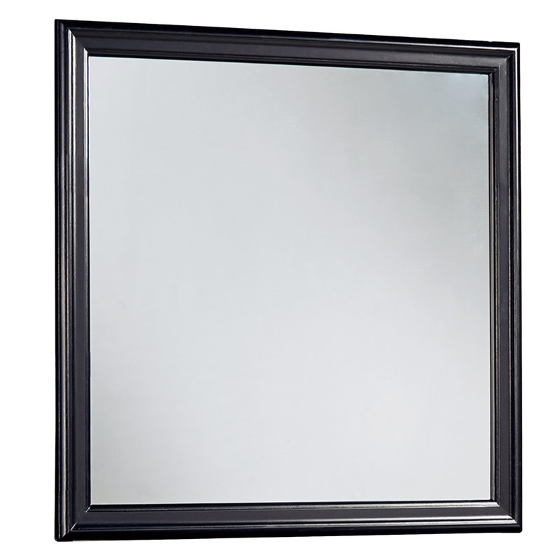Miroir pour commode, Noir, noir, noir, noir