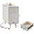 Narrow End Table With Charging Station-90673973