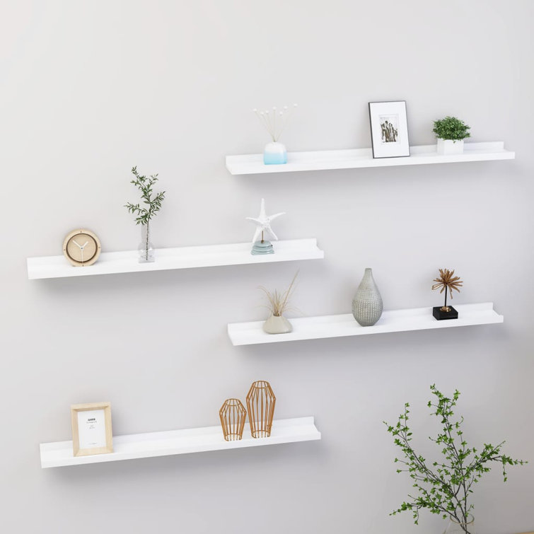Wall Shelf Floating Shelf Wall Mounted Display Shelf for Photo Frame