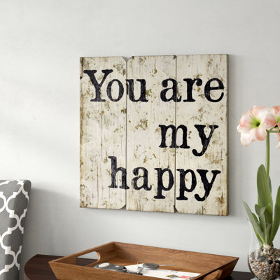 Farmhouse Wall Decor on Wood