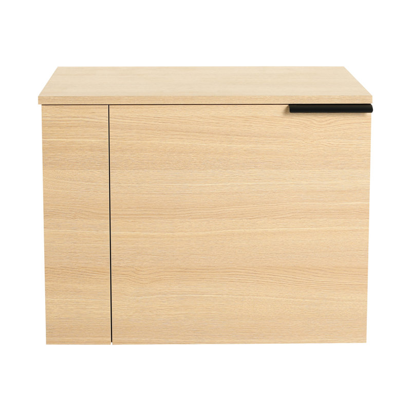 Meuble-lavabo moderne 24 po - Armoire spacieuse en chêne pour les grandes salles de bain, Chêne