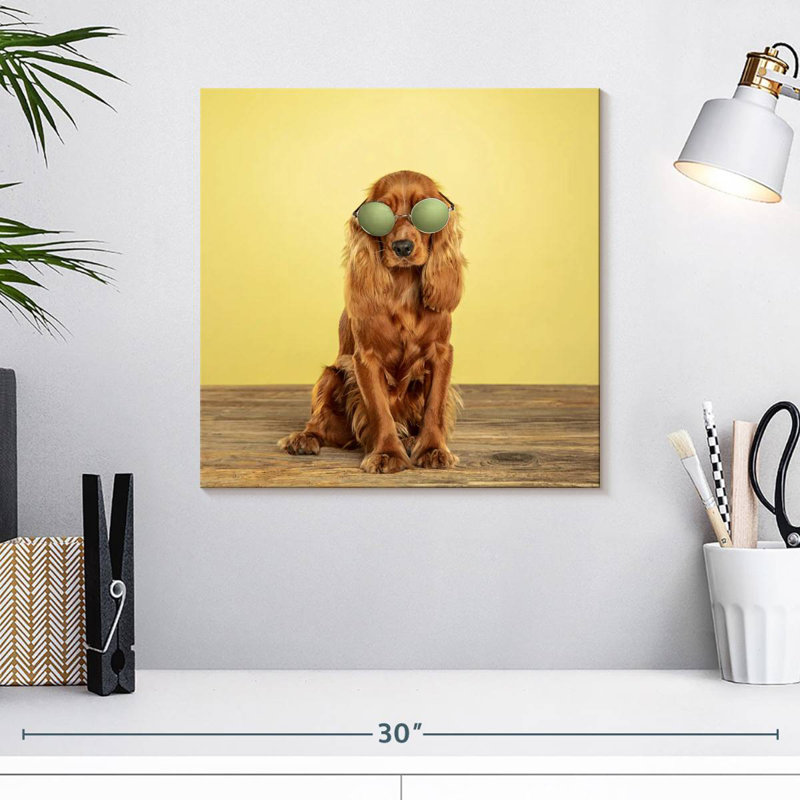 Crowle Cool Cocker Spaniel, 16" H x 16" W