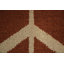 Stylish Modern Chevron Rug in Warm Earth Tones 9x12