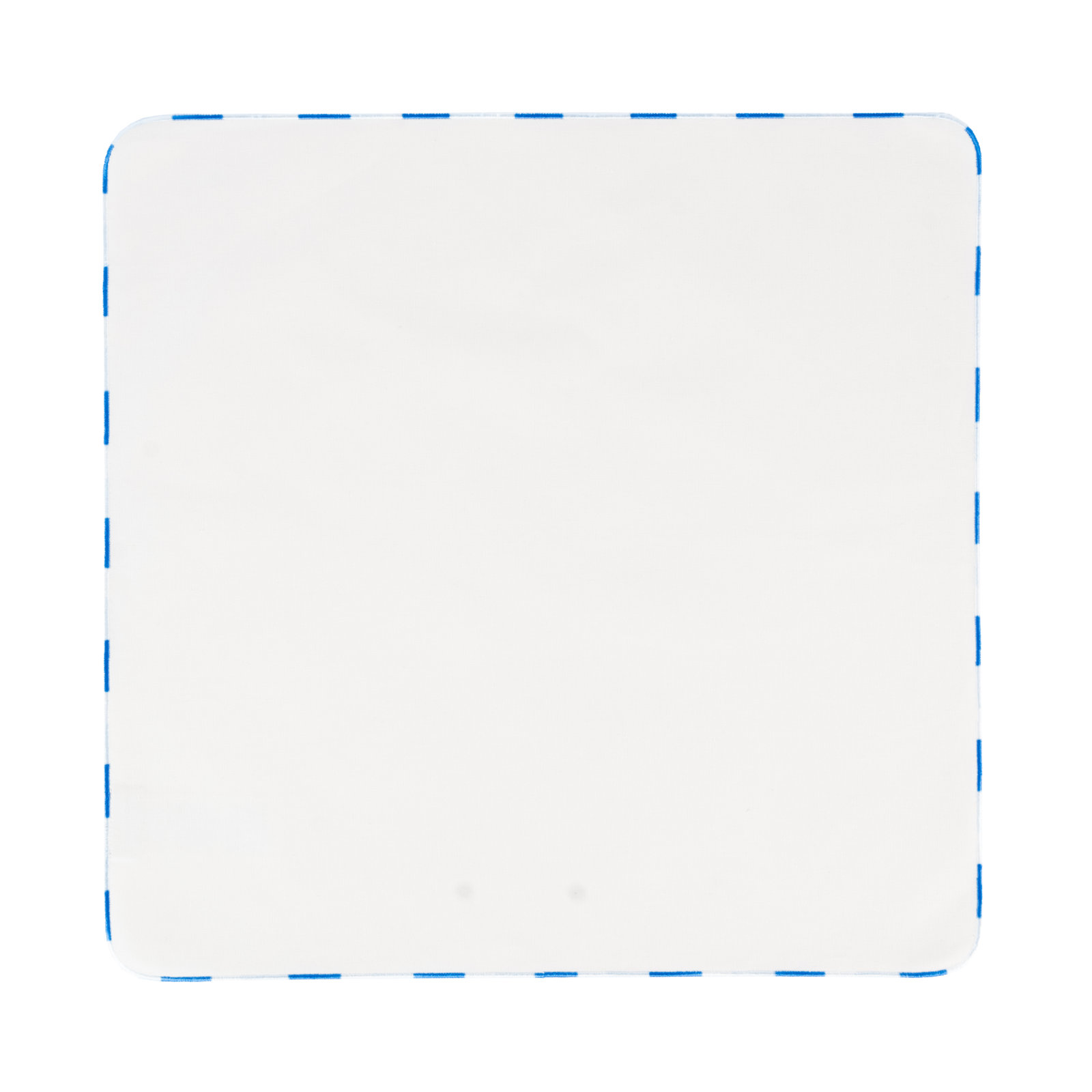 Reversible Cotton Placemat, Blue/White