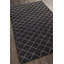 Gaia Hand Knotted Wool Geometric Area Rug in Brown/White-1742601303