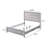 Contemporary Design Panel Bed-114556137