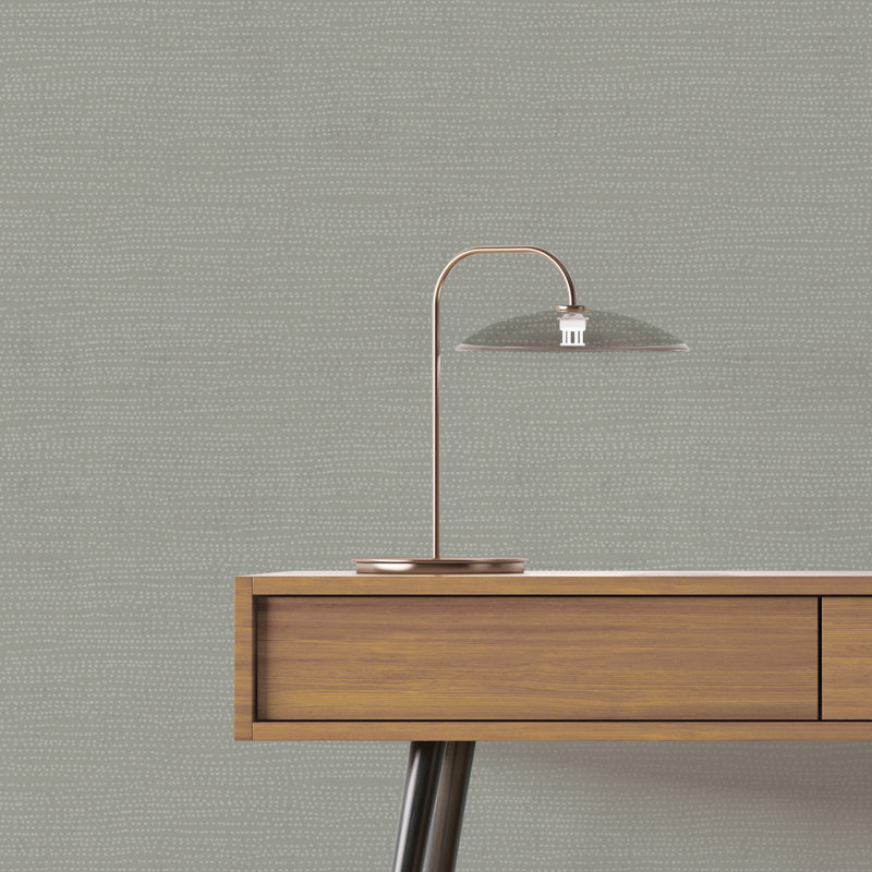 10.05m x 53cm Matte Wallpaper Roll, Grey