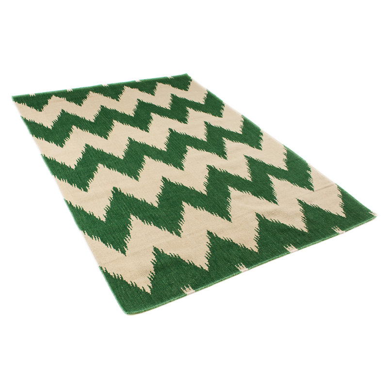 Trainor Chevron Hand Woven Area Rug, Rectangle 200 x 290cm