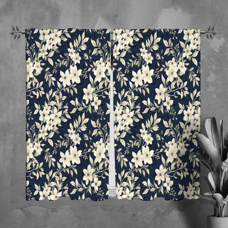 Paire de rideaux obscurcissant en polyester Rhooms, L 40 po x L 61 po