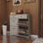 Shoe Storage Cabinet With 2-Drawers And 4 Flip Drawers, Freestanding Organizer With Adjustable Shelf