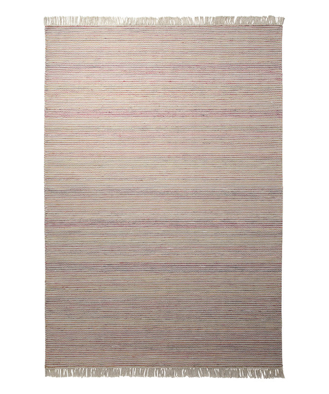 Misty Solid Colour Wool Area Rug, 60 x 110cm