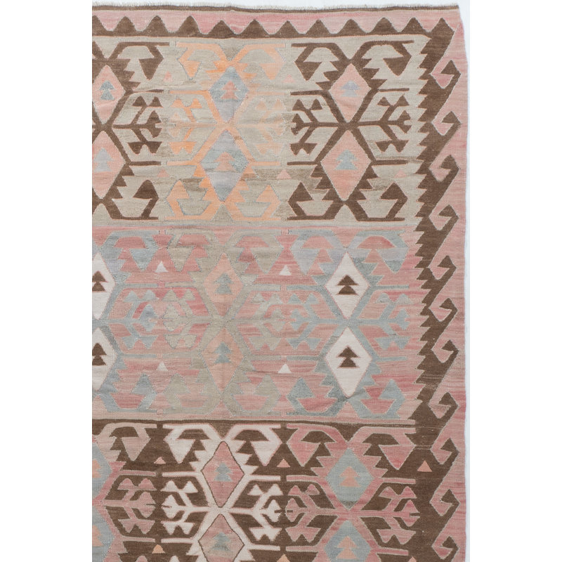 One-of-a-Kind 5'9" X 12' Flatweave Area Rug