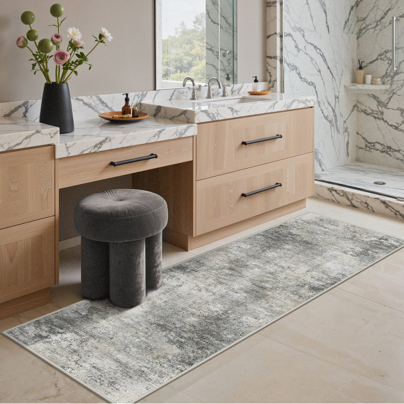 Abstract Area Rug, Rectangle 80 x 150 cm