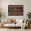 «Farm Country», bordure en métal brun, art mural-402154452