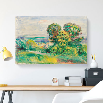 Landscape Vol.2 by Pierre-Auguste Renoir - Wrapped Canvas Painting