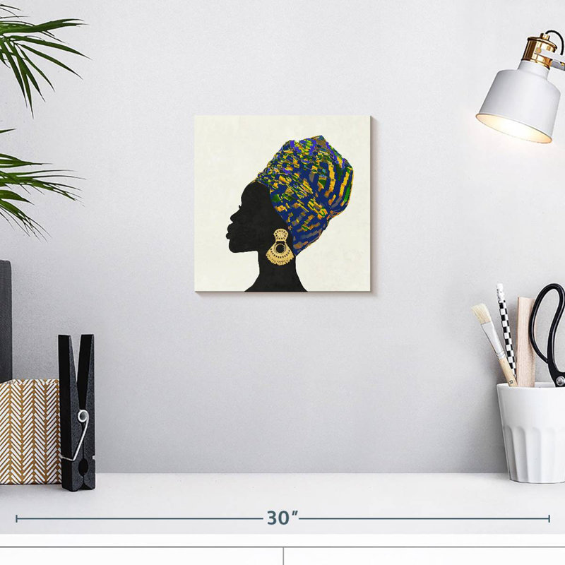 Leisha Kente II, H 10 po x l 10 po