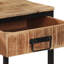 70cm Solid Wood Top Console Table