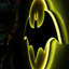 Enseigne lumineuse 24,8 po Batman