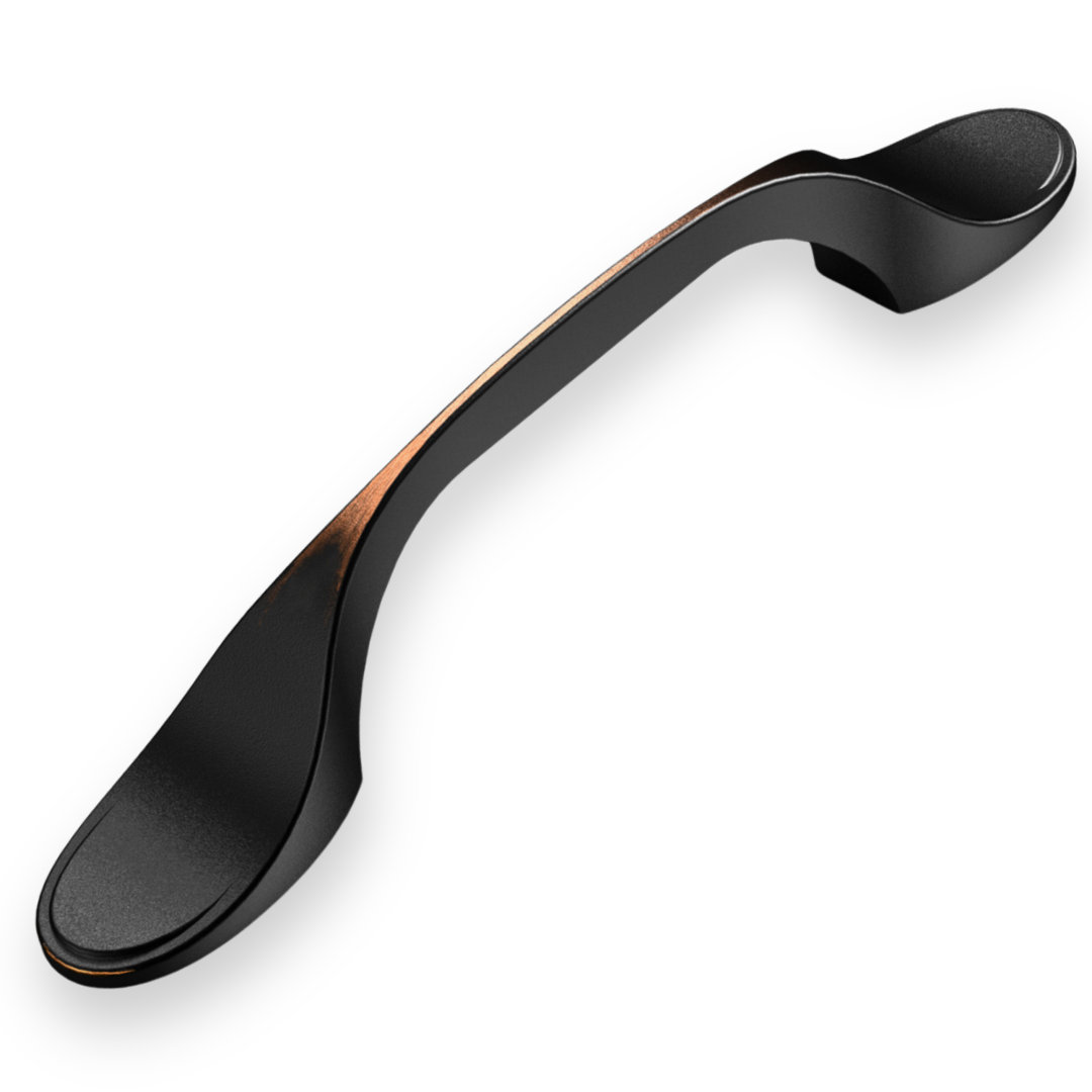 Classic Collection  3" Center to Center Footed Cabinet Pull (Set of 25) HESTIA HARDWARE 