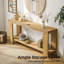 Console 63 "avec tablette de rangement Boho