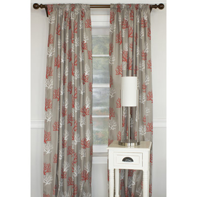 Fairview Cotton Blend Room Darkening Curtain