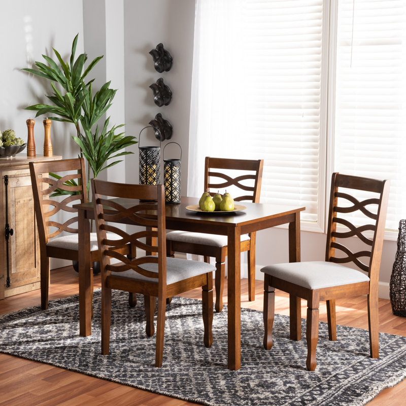 5 - Person Four Leg Dining Set, 5