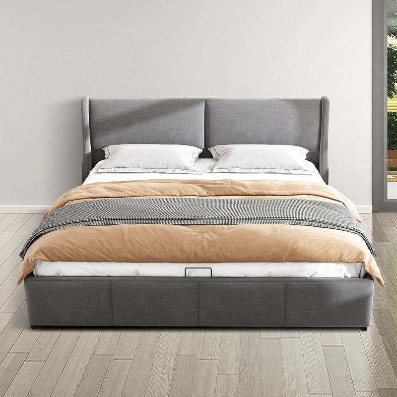 Eleanor Upholstered Ottoman Storage Bed, European Kingsize (160 x 200cm)