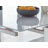 Wolcott Extendable Glass Dining Table with Chrome Base -1623714192