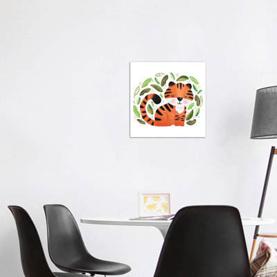 Safari Cuties Tiger - impression d'art graphique