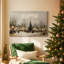 Candlelit Cathedral at Twilight-Premium Gallery Wrapped Canvas-989577217