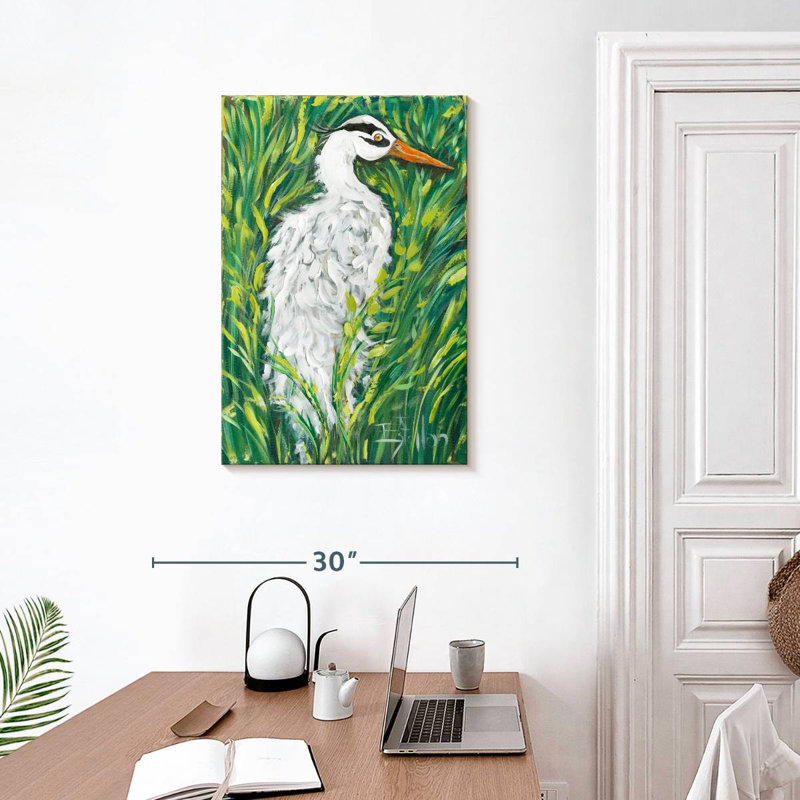 Aigrette blanche moelleuse Brampt, H 30 po x l 20 po