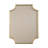 Fabric and Cork Bulletin Board with Iron Frame