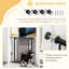 Pressure Mounted Pet Gate With Door