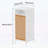 Side Cabinet With Removable Hamper