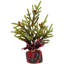 Faux pin 9 po en pot