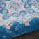 Burnie Oriental Blue/Ivory Area Rug