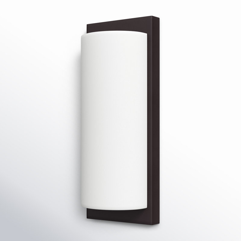Flaire Flush Mounted Sconce, English Bronze