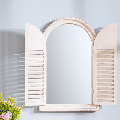 Shutter Mirror (White)