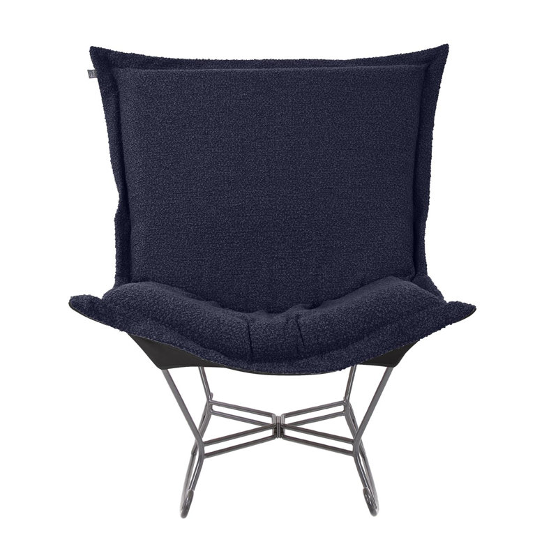 Fauteuil à bascule Scroll Puff - Barbet Royal, Royal