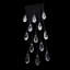 Hibiscus 13 Light Crystal LED Multi-Light Pendant-1972652397