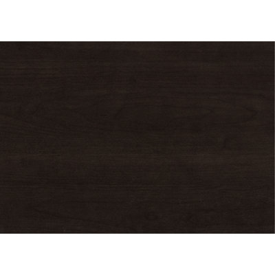 Bureau fonctionnel pour la maison avec tiroir - Stratifié brun foncé, 45,7 cm de large, plateau spacieux de 106,7 cm pour ordinateur portable, compartiment de rangement