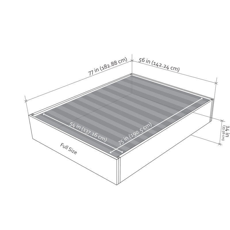 Sapan Upholstered Bed, Velvet Black, Full