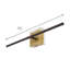Gallatin Single Light Dimmable LED Armed Sconce-1056985755