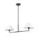 Ryckman 2 - Light Steel Dimmable Linear Chandelier