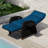 Moore Wicker Recliner Patio Chair with Cushions-967660028-967660000