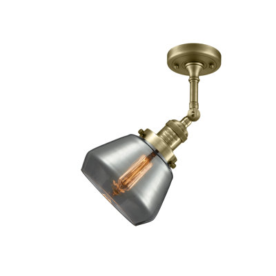 Rivka Glass Semi Flush Mount