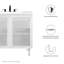 Meuble-lavabo en métal perforé 36 po Modway Calla (lavabo non inclus)-95616595