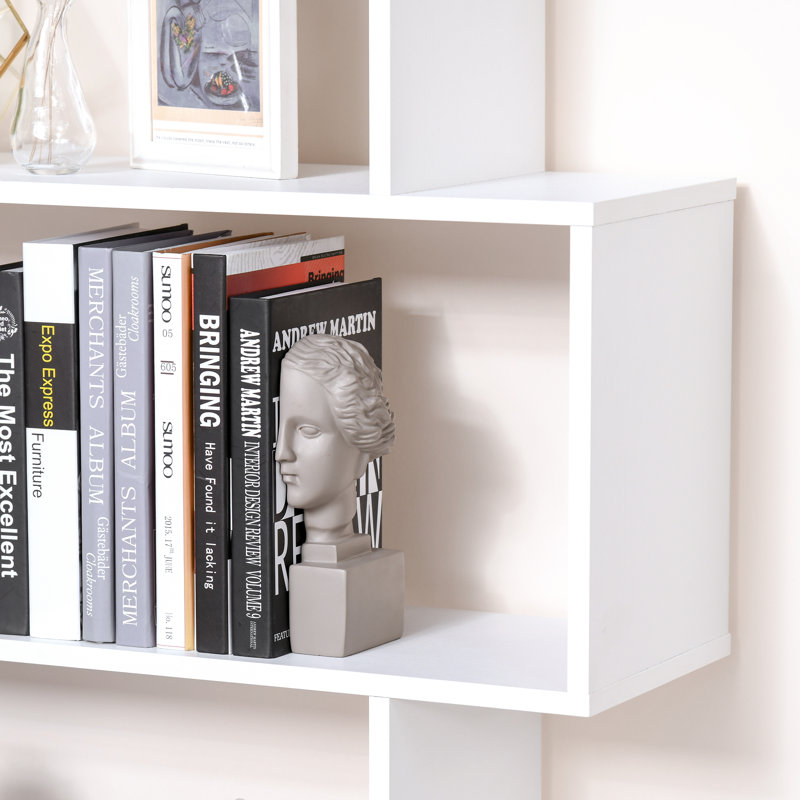 Bibliothèque géométrique en bois 6 pneus Mosqueda