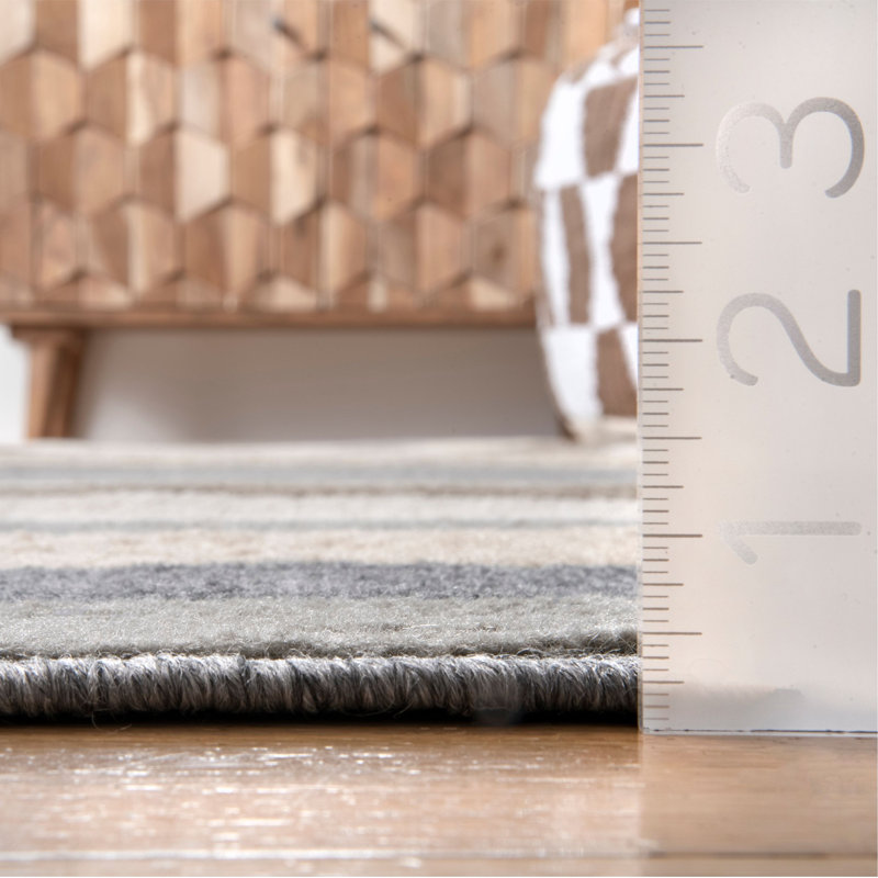 Kirsten Striped Indoor Rug, Rectangle 8' x 10'